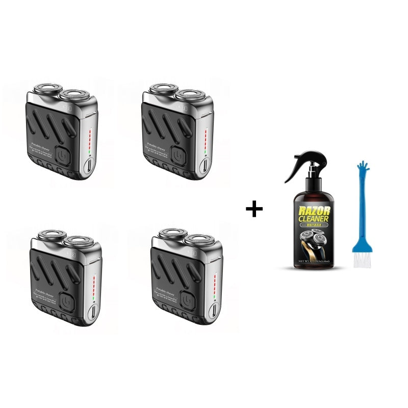 💥Hot Sale🔥Portable Rotary Dual Ring Electric Shaver