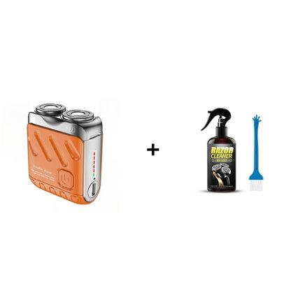 💥Hot Sale🔥Portable Rotary Dual Ring Electric Shaver