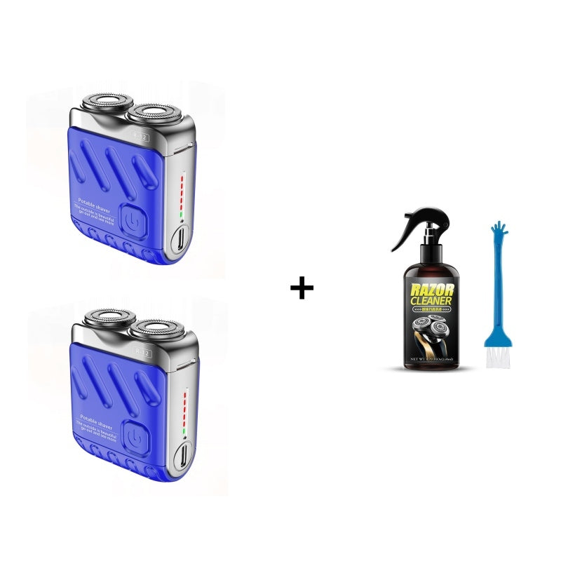 💥Hot Sale🔥Portable Rotary Dual Ring Electric Shaver
