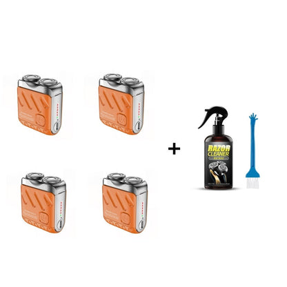 💥Hot Sale🔥Portable Rotary Dual Ring Electric Shaver