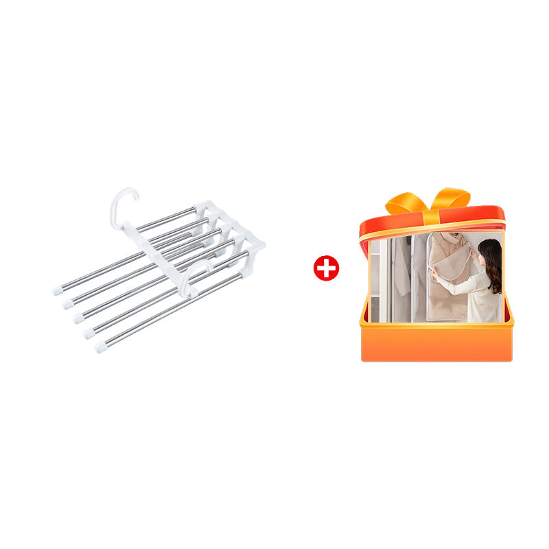 (💗Special Offer Now) Household Multifunctional Telescopic Folding Multi-layer Pants Storage Rack