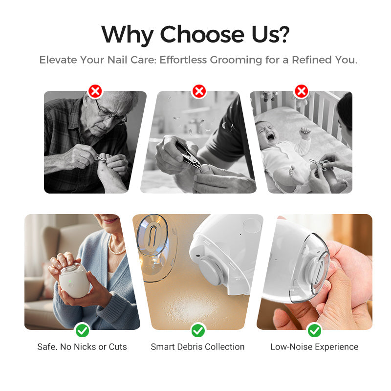 💅✨Universal Automatic Fingernail Grinder for Adults and Children👶🔧